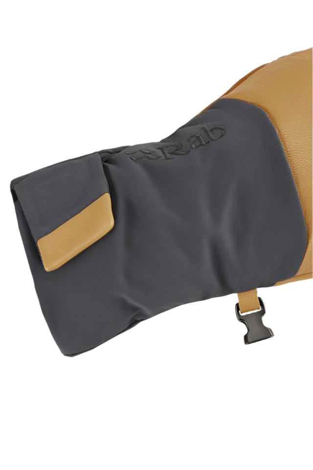 Rab Guide Lite GORE-TEX Gloves in Steel (Reference) - wrist strap detail