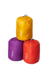 Rab Jacket Stuff Sack in Mixture of Colours - packed
