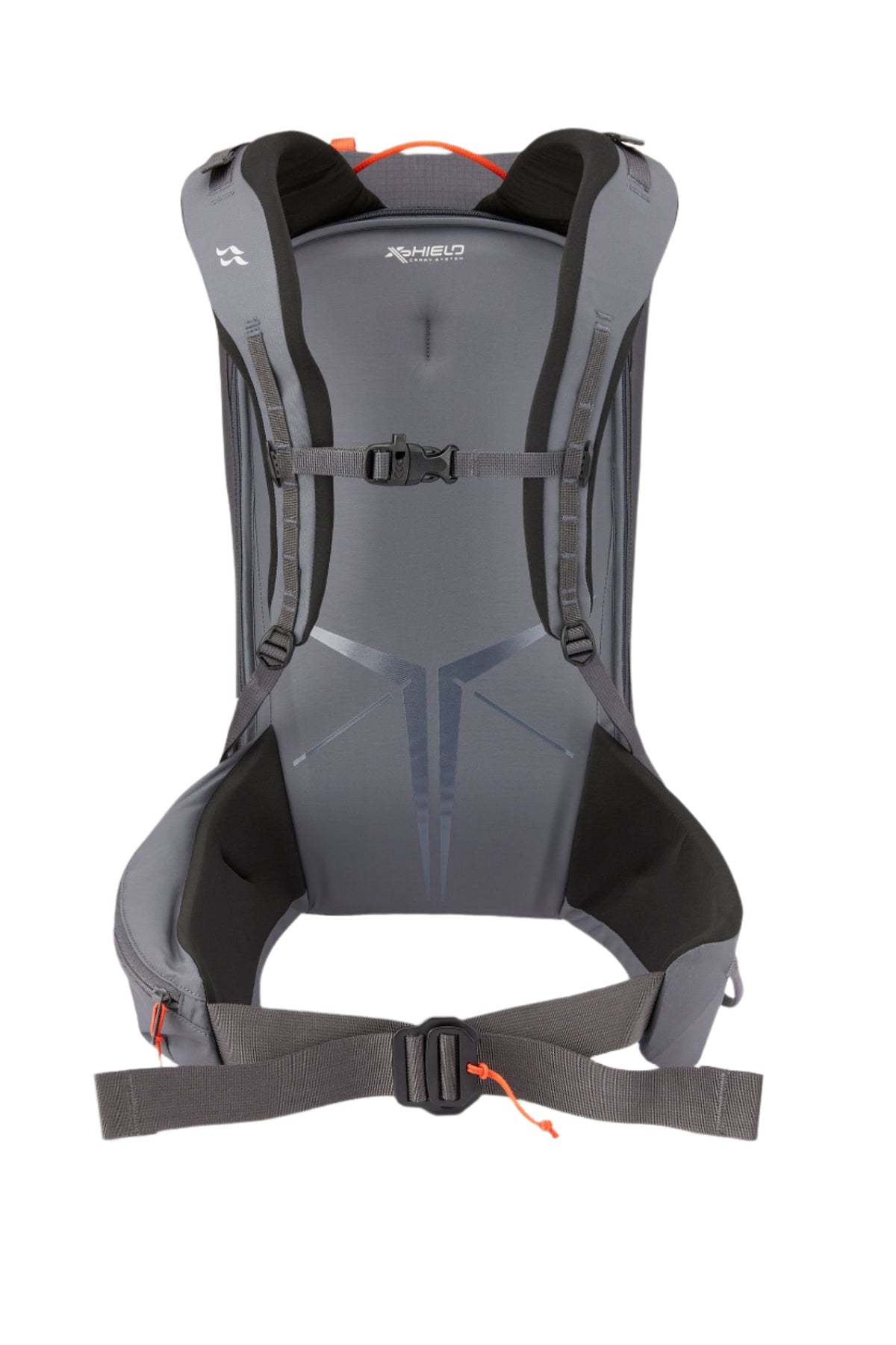 Rab Khroma 22L Ski Pack in Pewter - Back View