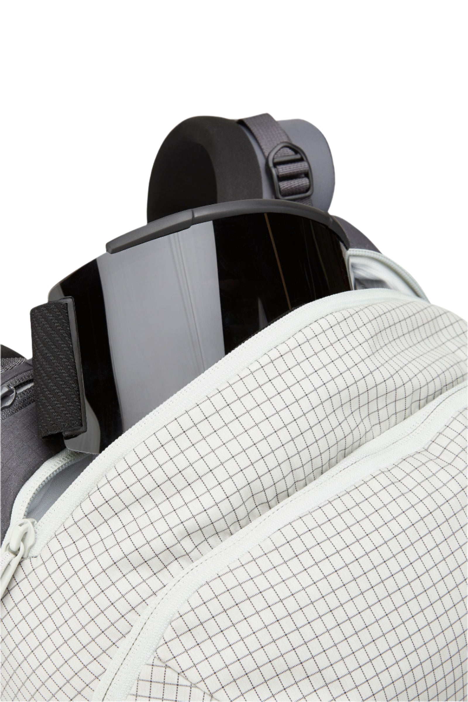 Rab Khroma 22L Ski Pack in Pewter - Internal Goggle Pocket