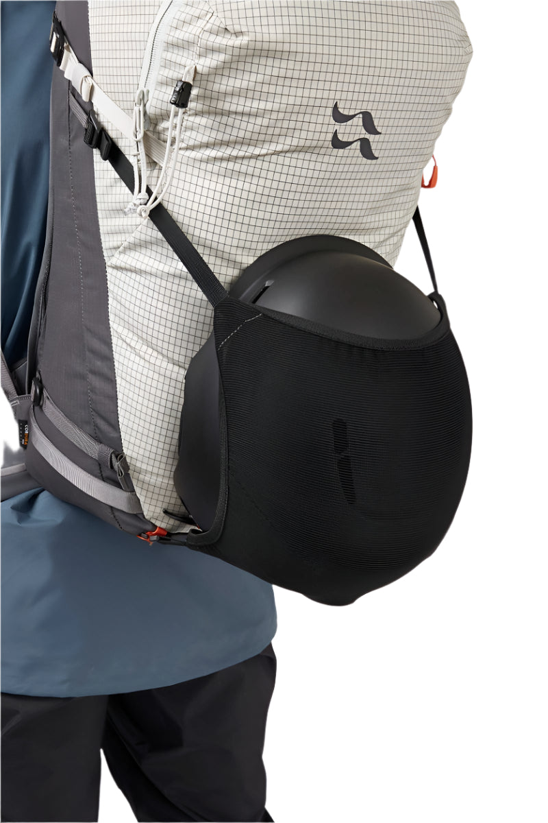 Rab Khroma 38L Ski Pack in Pewter - Detachable Helmet Holder