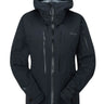 Rab Women's Khroma Kinetic Waterproof Ski Jacket in Black - front