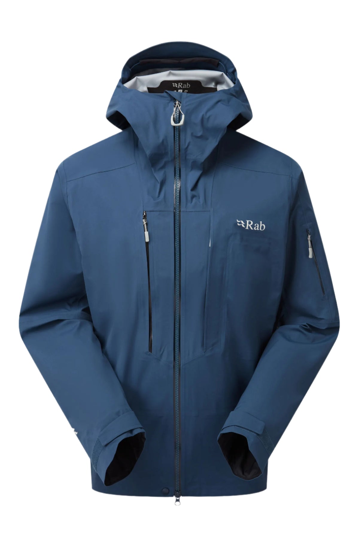 Rab Men's Khroma Kinetic Waterproof Ski Jacket in Tempest Blue - front