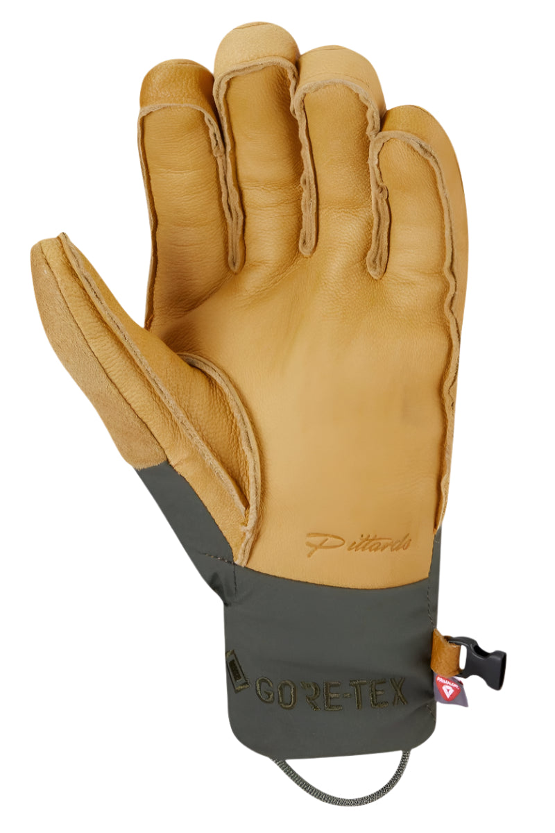 Rab Khroma Tour GORE-TEX Gloves in Army - Palm Detail