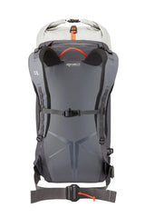 Rab Latok 28L Mountain Pack in Pewter - Back System View