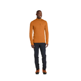 Rab Men's Ascendor Light Pull-on in Yellow (styling reference) - worn, front