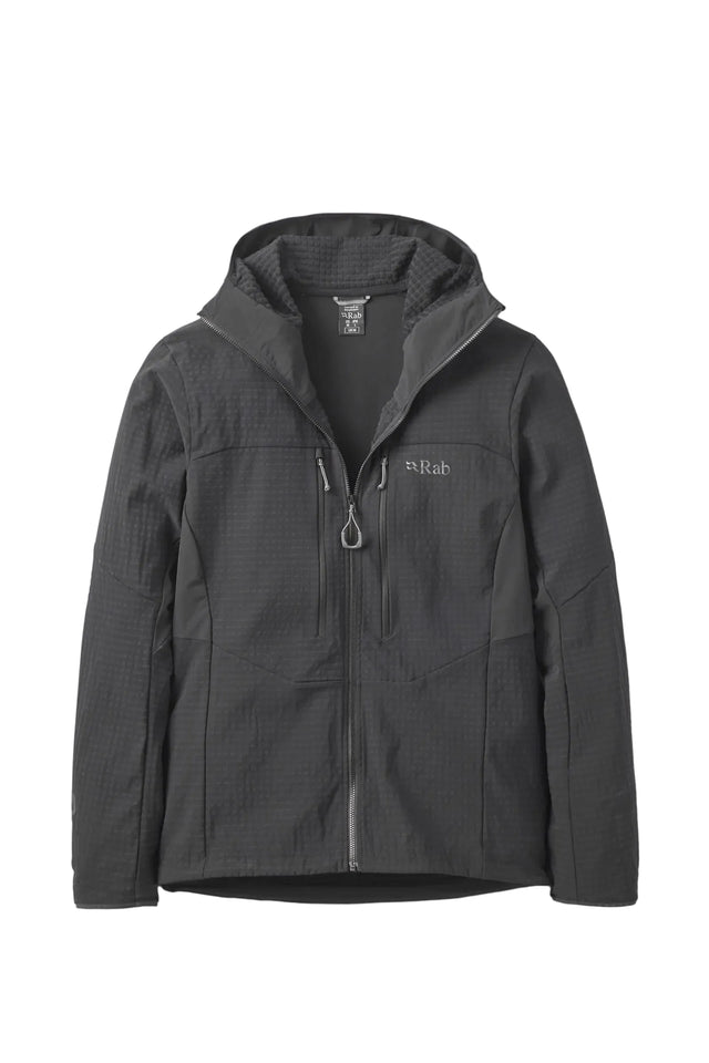 Rab Men's Ascendor Pro Hoody in Black - front