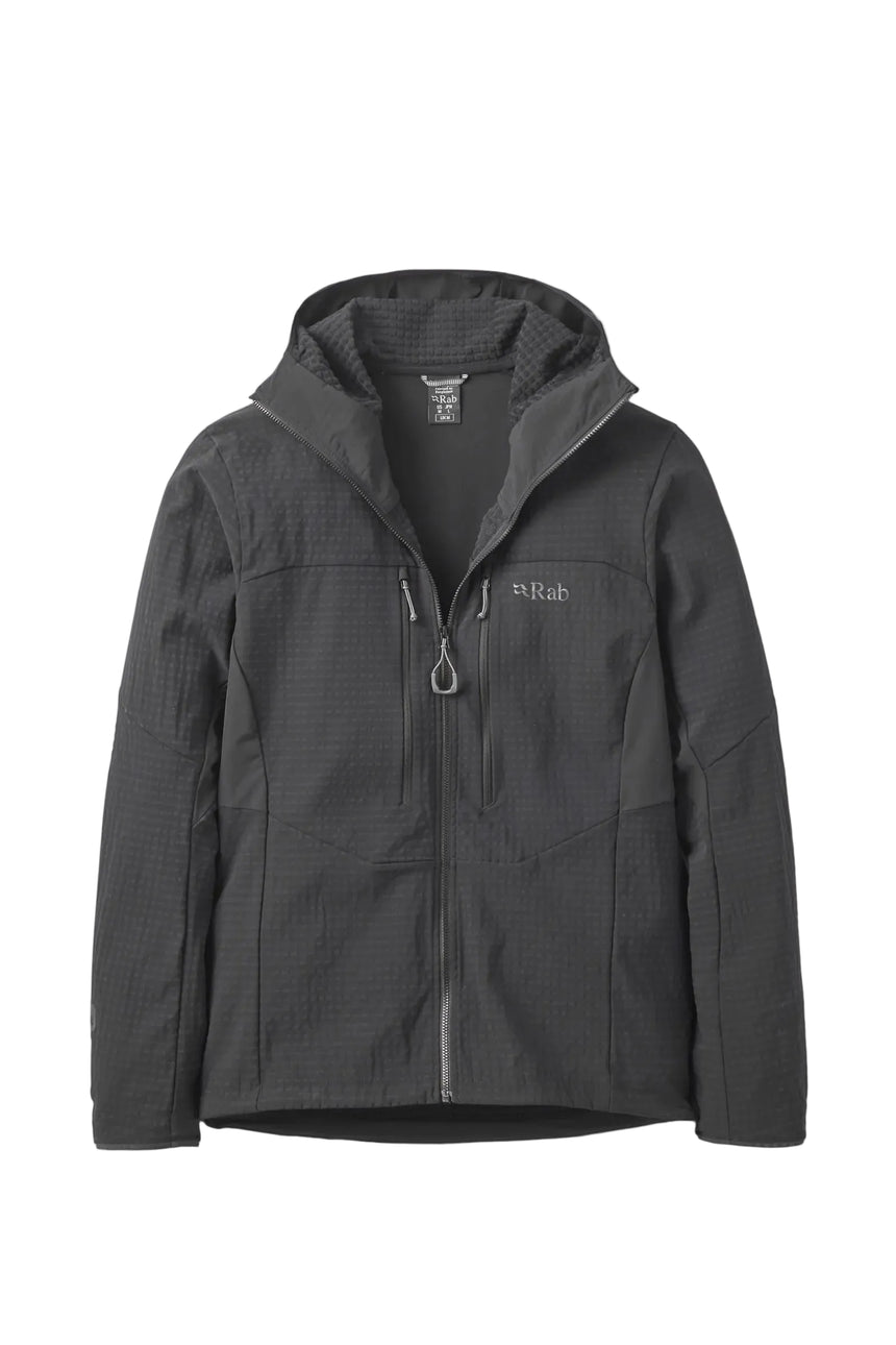 Rab Men's Ascendor Pro Hoody in Black - front