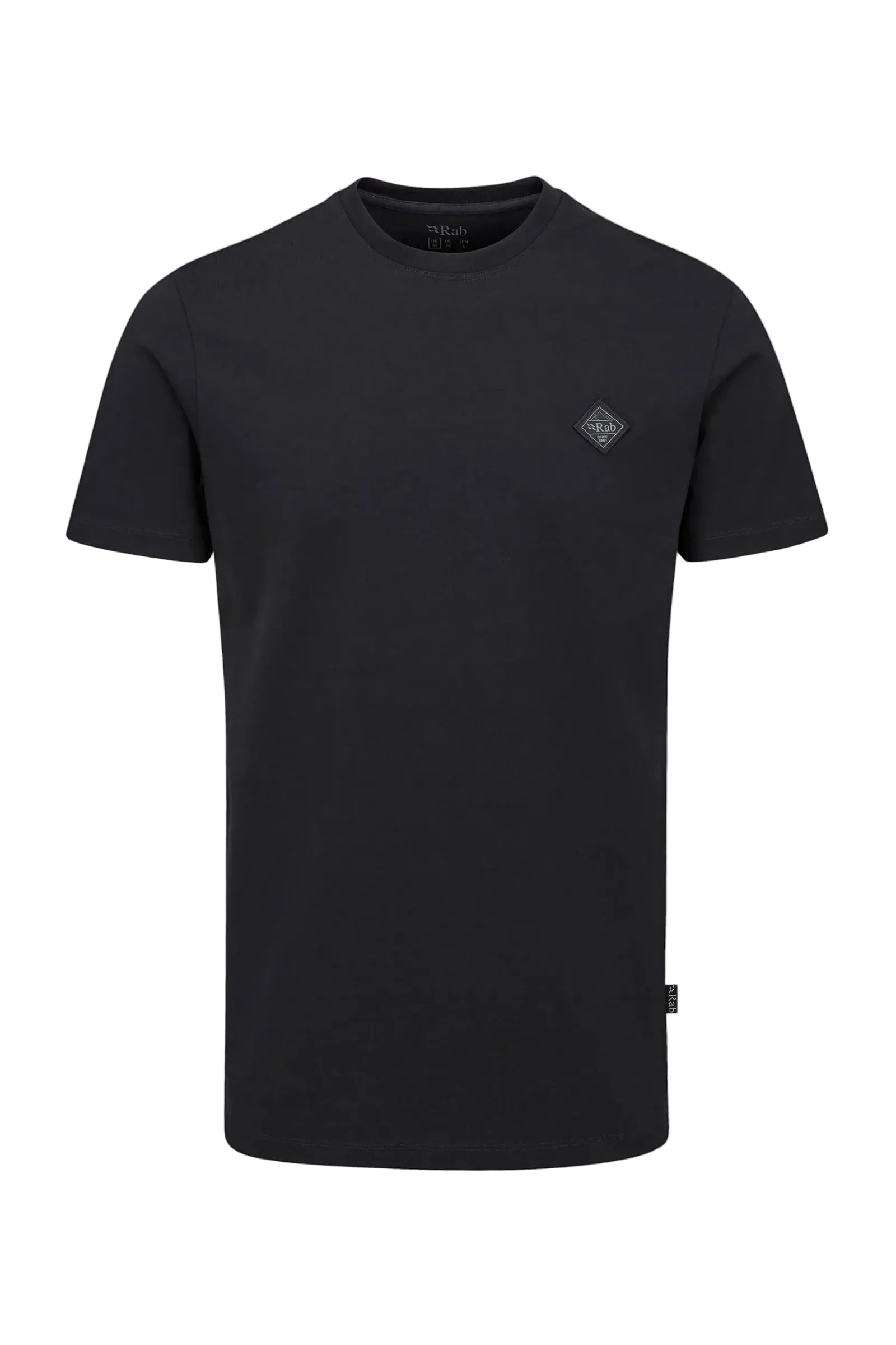 Rab Men's Basecamp Logo Badge Tee in Beluga - Studio