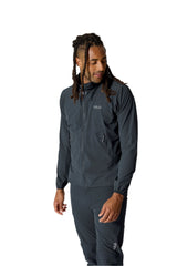 Rab Men's Borealis Hooded Jacket in Beluga - front, worn