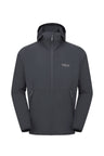 Rab Men's Borealis Hooded Jacket in Beluga - front
