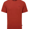 Rab Men's Crimp Logo Tee in Tuscan Red - front