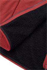 Rab Men's Evolute Hoody in Tuscan Red - lining detail (cropped)