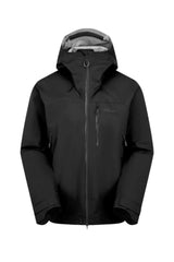 Rab Men's Firewall Mountain Waterproof Jacket in Black - front