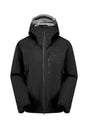 Rab Men's Firewall Mountain Waterproof Jacket in Black - front