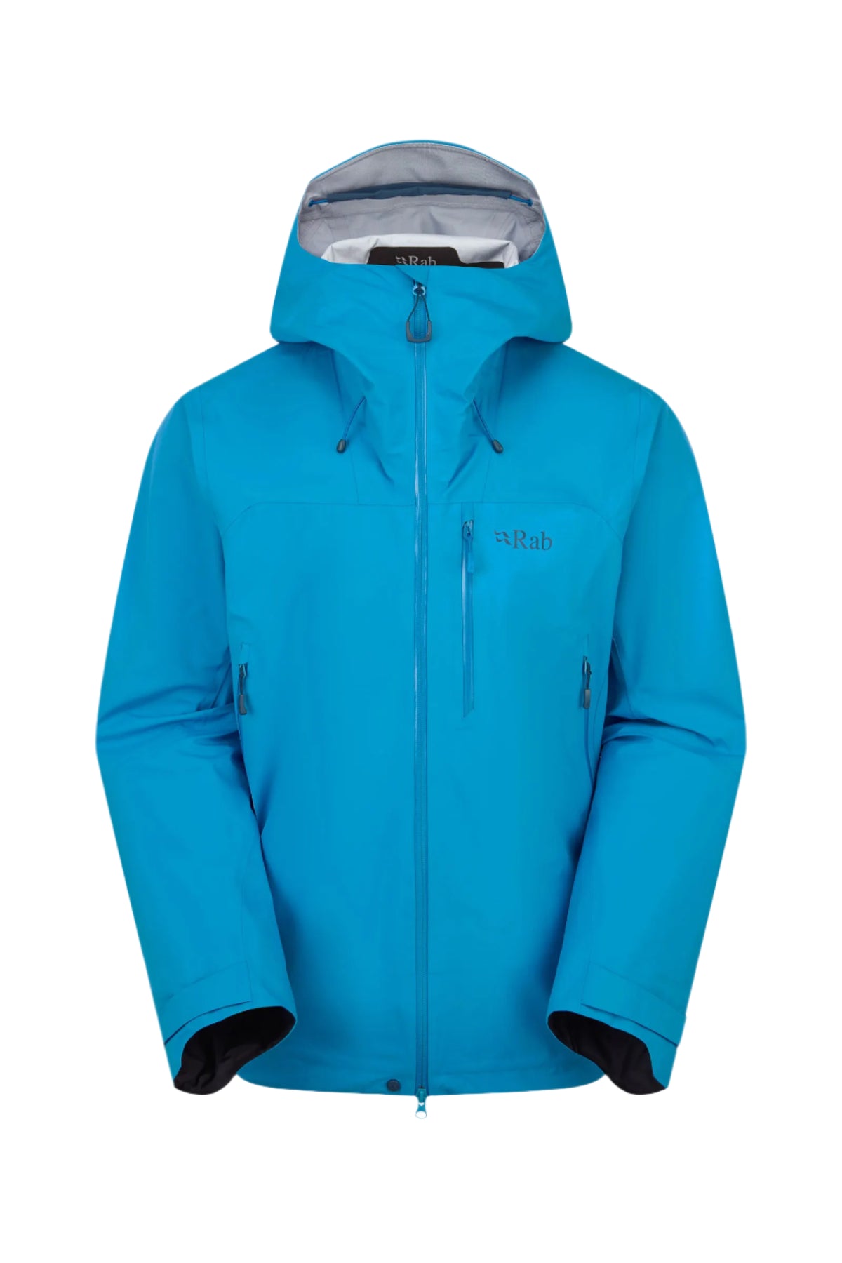 Rab Men's Firewall Mountain Waterproof Jacket in Maya Blue - front