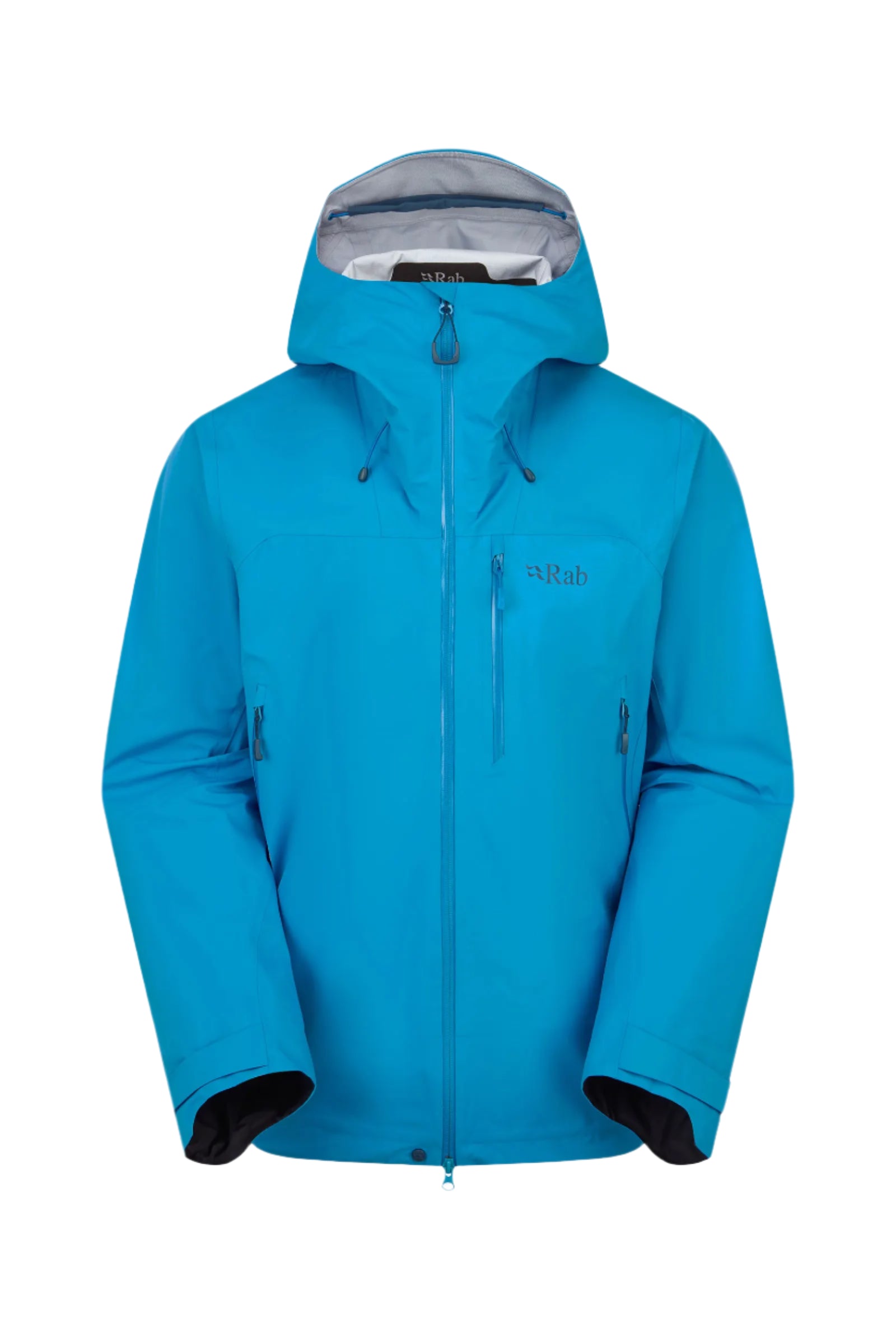 Rab Men's Firewall Mountain Waterproof Jacket in Maya Blue - front