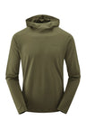 Rab Men's Force Hoody in Light Khaki - front
