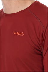 Rab Men's Force LS Tee - detail