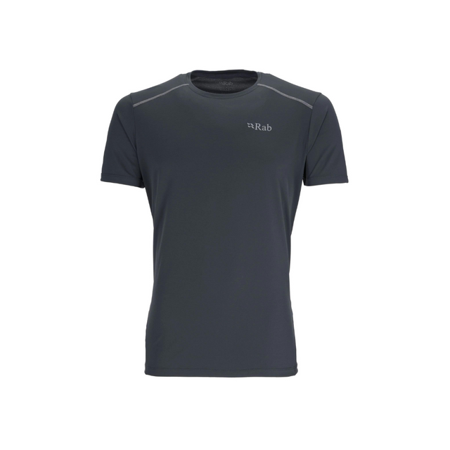 Rab Men's Force Tee in Beluga - Front
