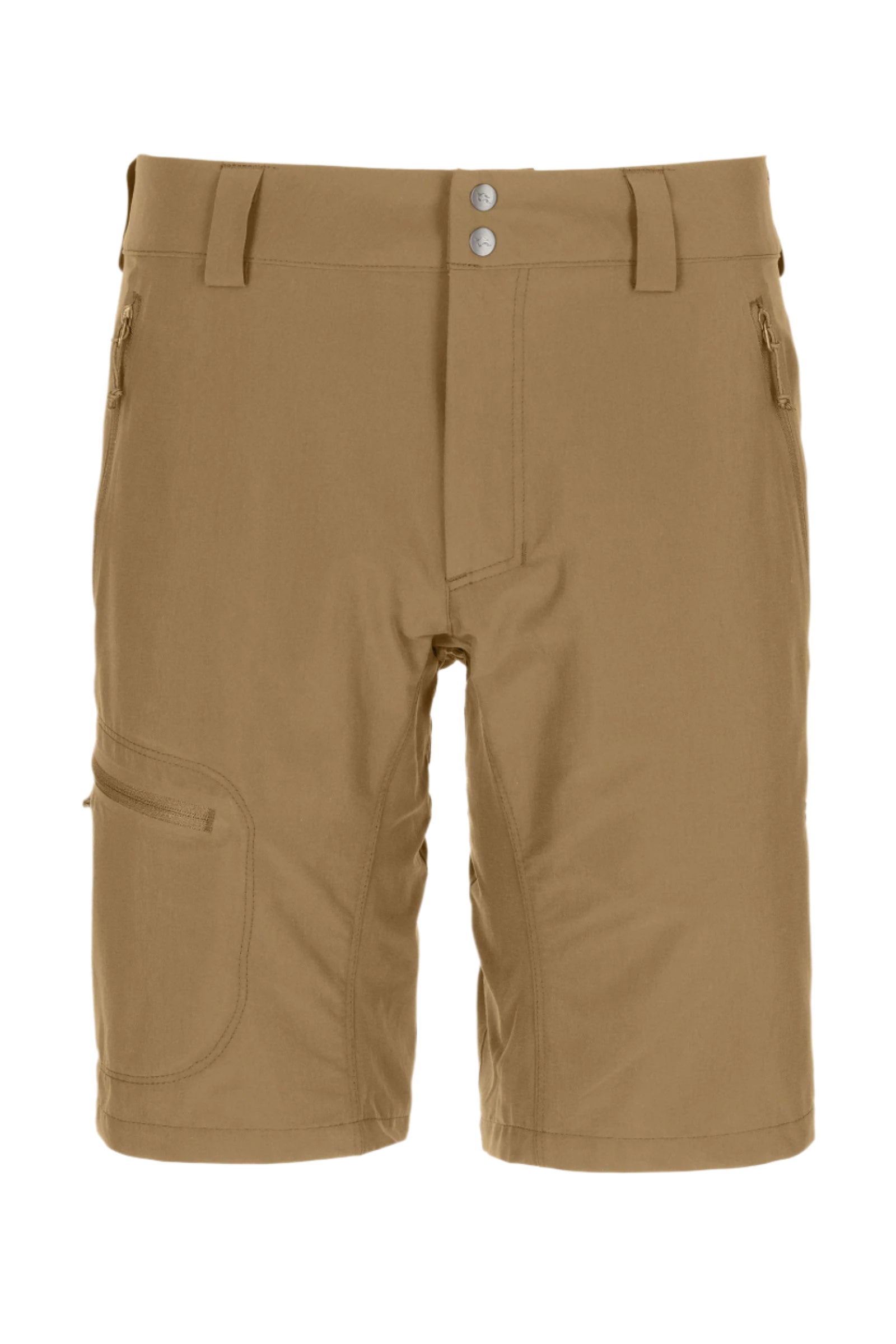 Rab Men's Incline Light Shorts in Cumin - flat lay, front