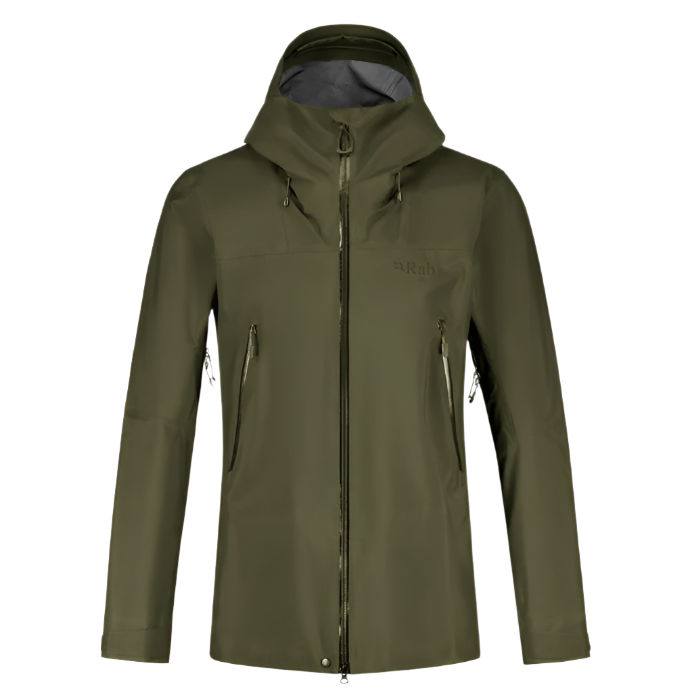 Rab Men's Kangri GORE-TEX Jacket in Olive - Front