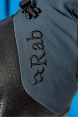Rab Men's Khroma Freeride GTX Gloves in Black - Gauntlet Detail, Worn
