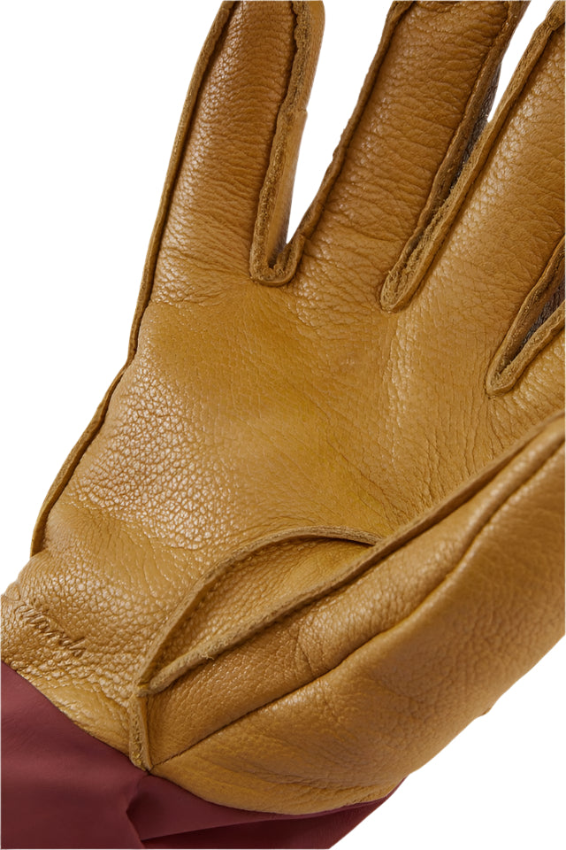 Rab Men's Khroma Tour GORE-TEX Infinium Gloves in Oxblood Red (Reference) - Palm Detail