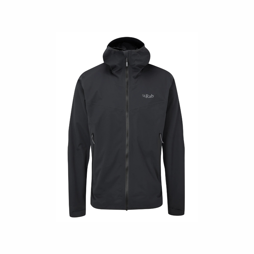 Rab Men's Kinetic 2.0 Waterproof Jacket in Beluga - front
