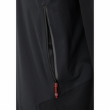 Rab Men's Kinetic Alpine 2.0 Waterproof Jacket in Anthracite - zip pull detail