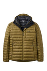 Rab Men's Microlight Alpine Down Jacket in Oak - front