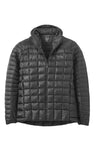 Rab Men's Mythic Alpine Light Down Jacket in Black - flat lay, front