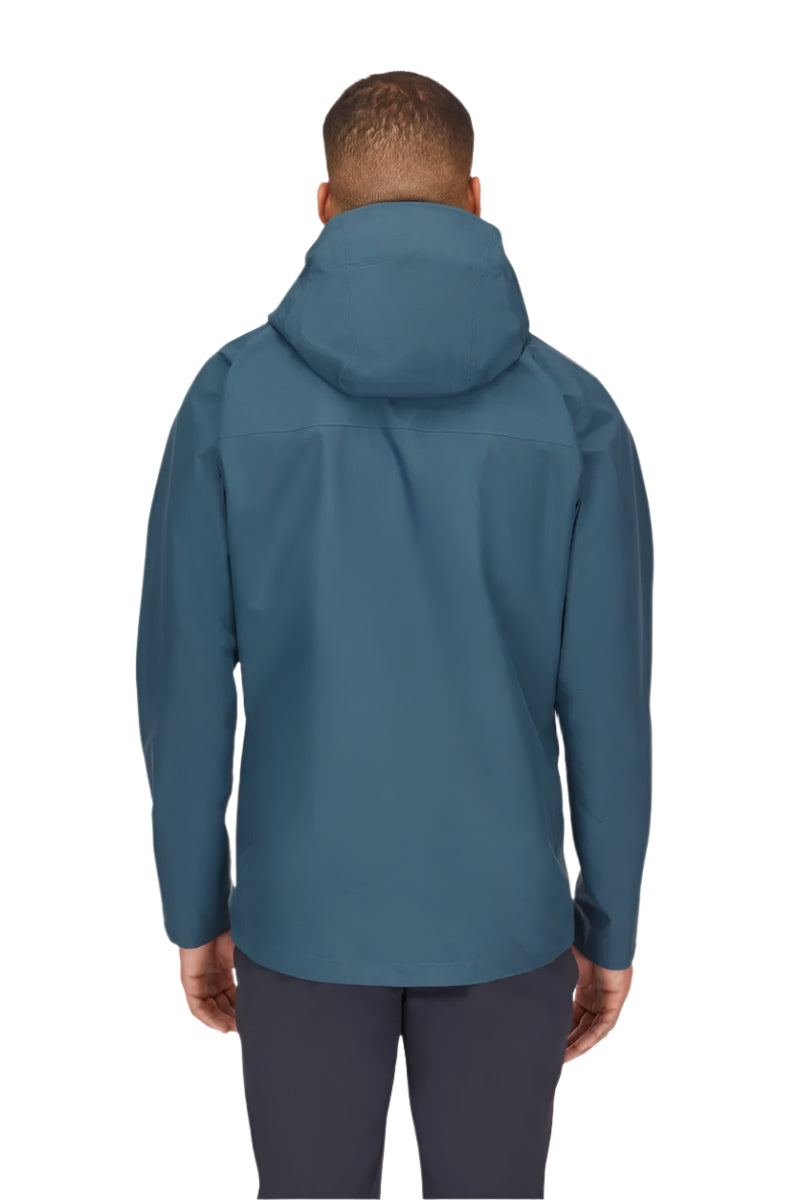 Rab Men's Namche GORE-TEX Jacket in Orion Blue - worn, back