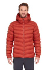Rab Men's Nebitron Pro Insulated Jacket in Tuscan Red - front