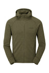 Rab Men's Nexus Hoody in Olive - Flat
