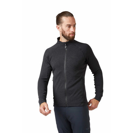 Rab Men's Nexus Jacket in Black - Worn Front