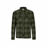 Rab Men's Perimeter LS Shirt in Chlorite Green - ghost form, front, buttoned
