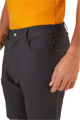 Rab Men's Radius Shorts in Black (styling reference) - Detail