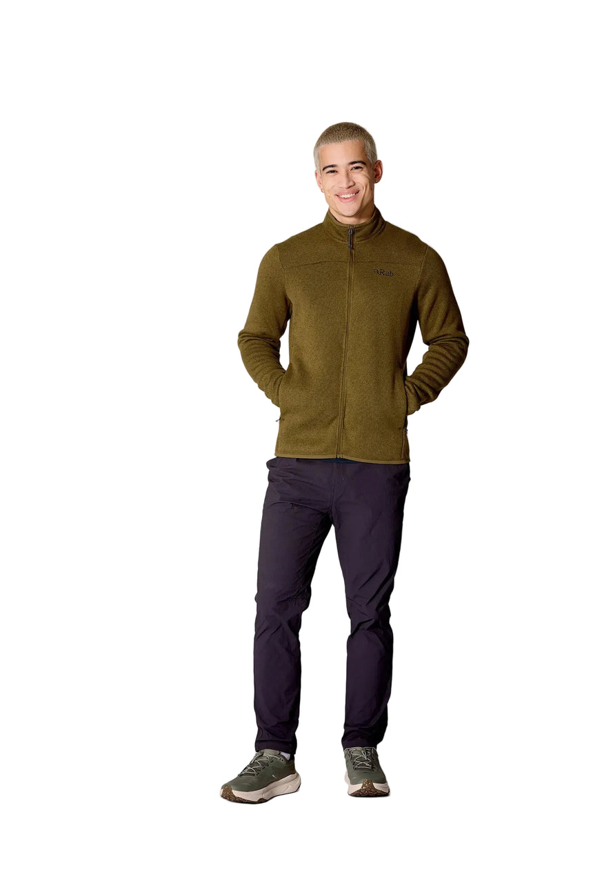 Rab Men's Ryvoan Jacket in Oak - worn, front (full body)