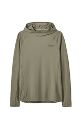 Rab Men's Sonic Hoody in Light Khaki - Front