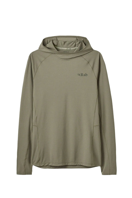 Rab Men's Sonic Hoody in Light Khaki - Front