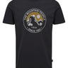 Rab Men's Stance Alpine Peak Tee in Beluga - front