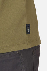 Rab Men's Stance Tech Sketch Tee - Label Detail