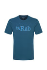 Rab Men's Stance Tech Sketch Tee in Tempest Blue - Studio