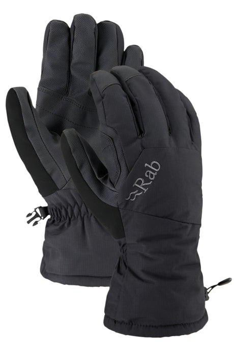 Rab Men's Storm Waterproof Gloves in Black - front