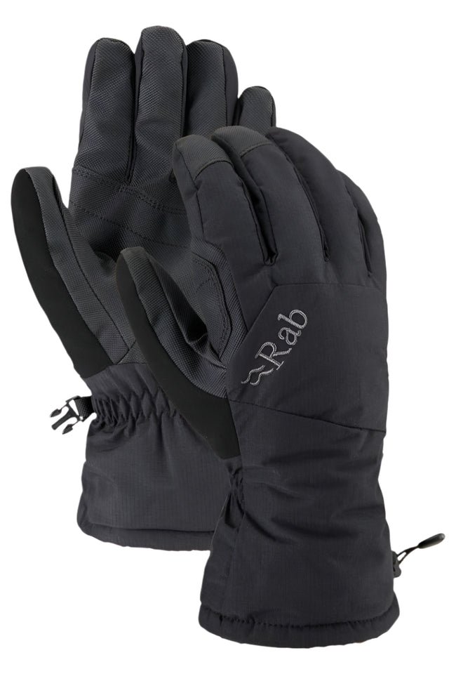 Rab Men's Storm Waterproof Gloves in Black - front