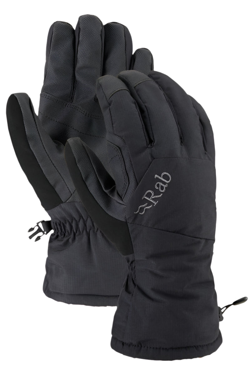 Rab Men's Storm Waterproof Gloves in Black - front