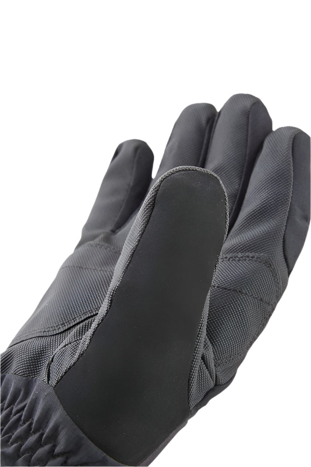 Rab Men's Storm Waterproof Gloves in Black - fabric texture detail, fingertip