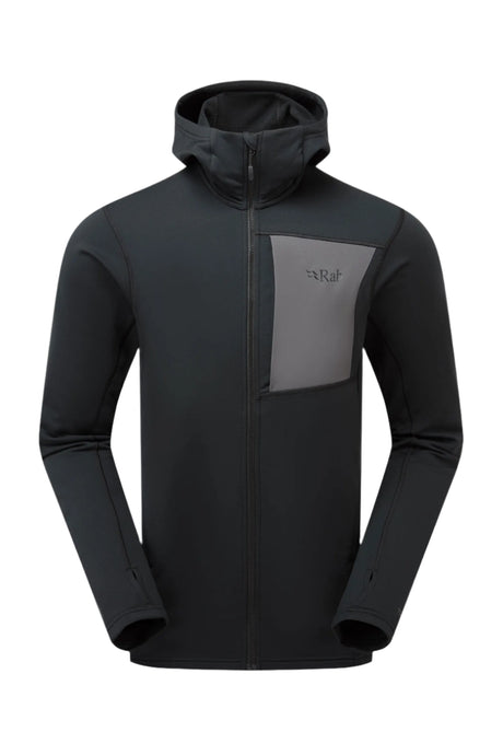 Rab Men's Superflux Hoody in Black - front