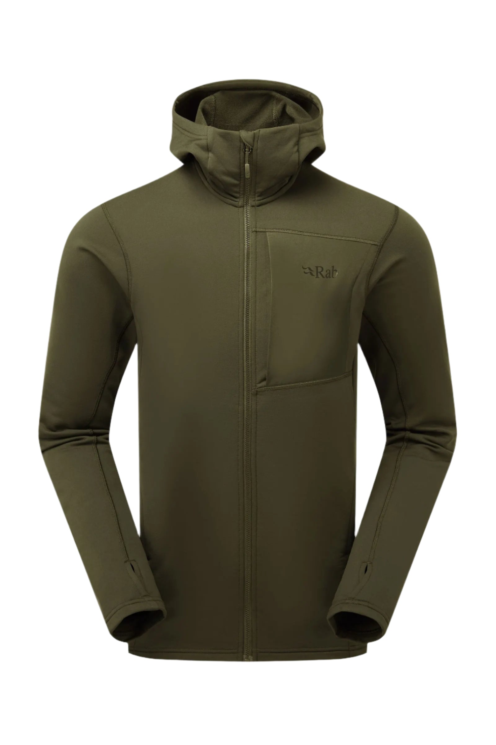 Rab Men's Superflux Hoody in Olive - front